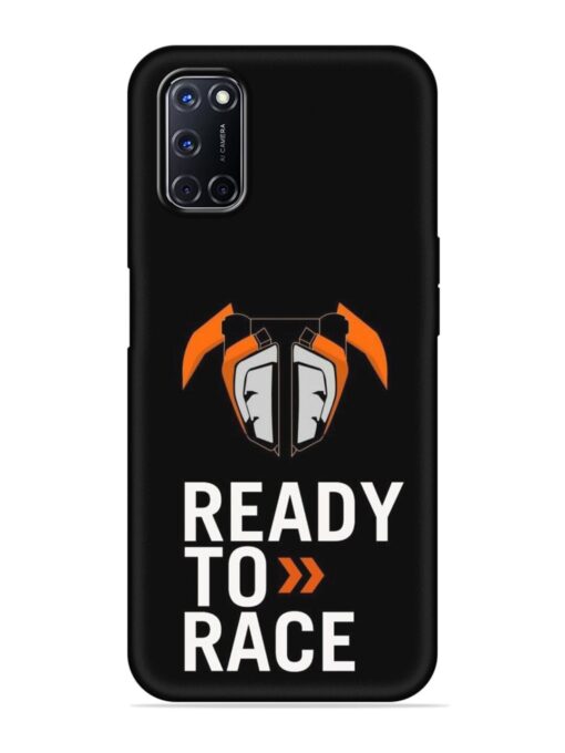 Ready To Race Embossed Soft Silicone Case for Oppo A92 Zapvi