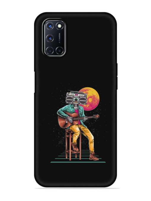 Minimalist Music Embossed Soft Silicone Case for Oppo A92 Zapvi