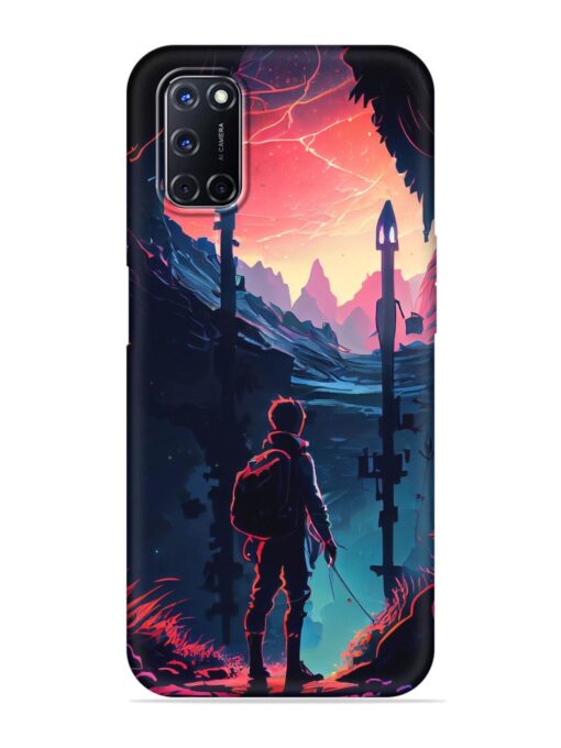 Cgs Artwork Embossed Soft Silicone Case for Oppo A92 Zapvi