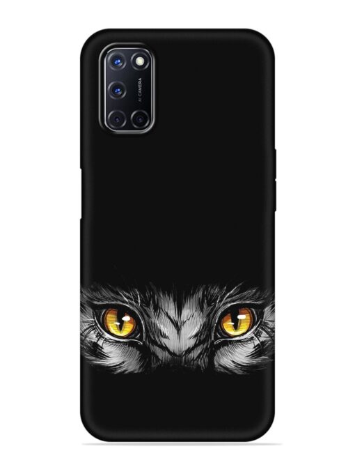 Scary Eye Embossed Soft Silicone Case for Oppo A92 Zapvi