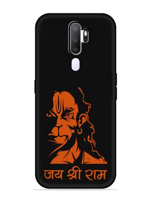 Angry Hanuman Embossed Soft Silicone Case for Oppo A9 (2020)