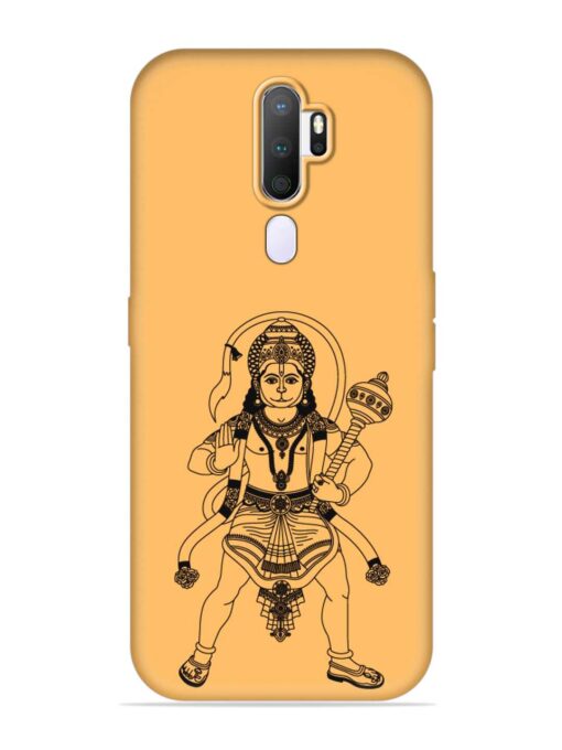 Indian God Hanuman Embossed Soft Silicone Case for Oppo A9 (2020) Zapvi