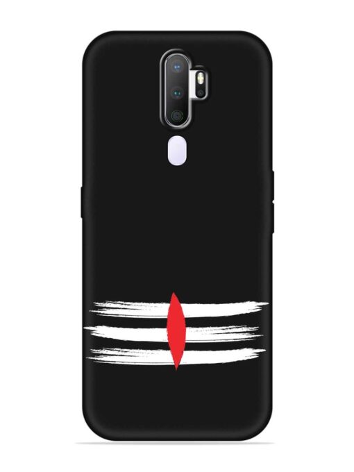 Mahadev Tilak Vector Embossed Soft Silicone Case for Oppo A9 (2020) Zapvi