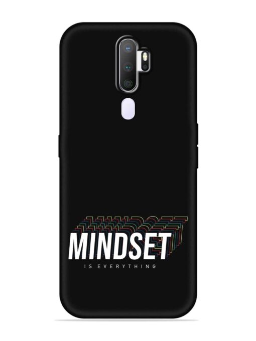 Mindset Everything Slogan Embossed Soft Silicone Case for Oppo A9 (2020)