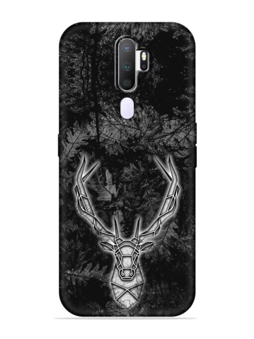 Ancient Deer Embossed Soft Silicone Case for Oppo A9 (2020) Zapvi