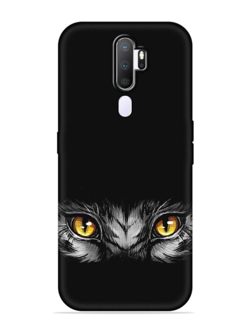 Scary Eye Embossed Soft Silicone Case for Oppo A9 (2020) Zapvi