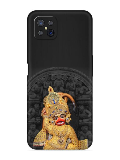 Indian Gold Hanuman Embossed Soft Silicone Case for Oppo A92S