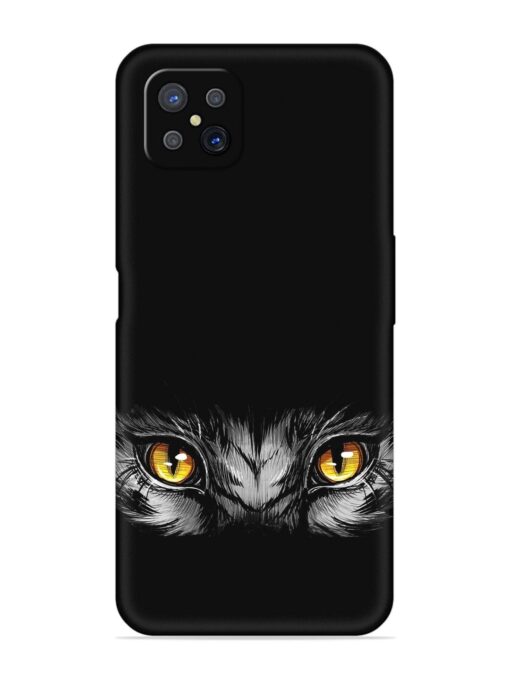 Scary Eye Embossed Soft Silicone Case for Oppo A92S