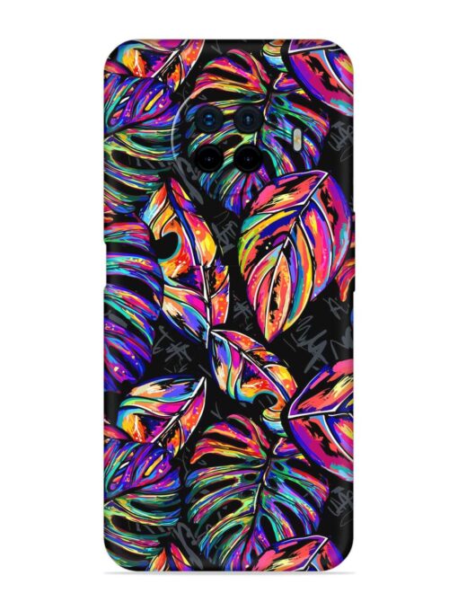 Tropical Seamless Vector Embossed Soft Silicone Case for Oppo Ace 2 Zapvi