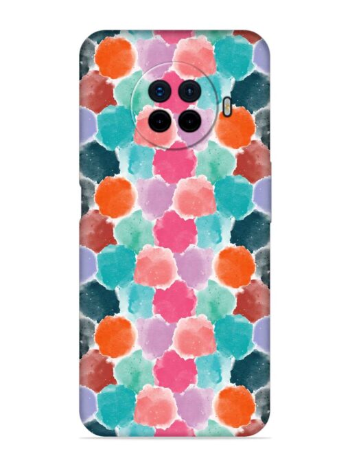 Colorful Seamless Pattern Embossed Soft Silicone Case for Oppo Ace 2 Zapvi