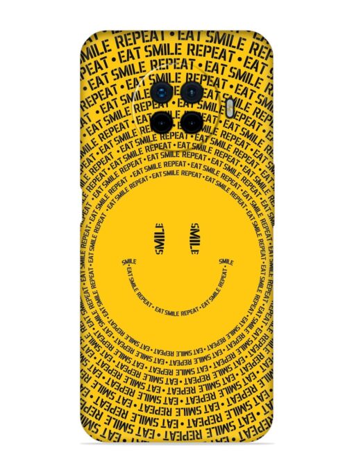 Smiley Embossed Soft Silicone Case for Oppo Ace 2 Zapvi