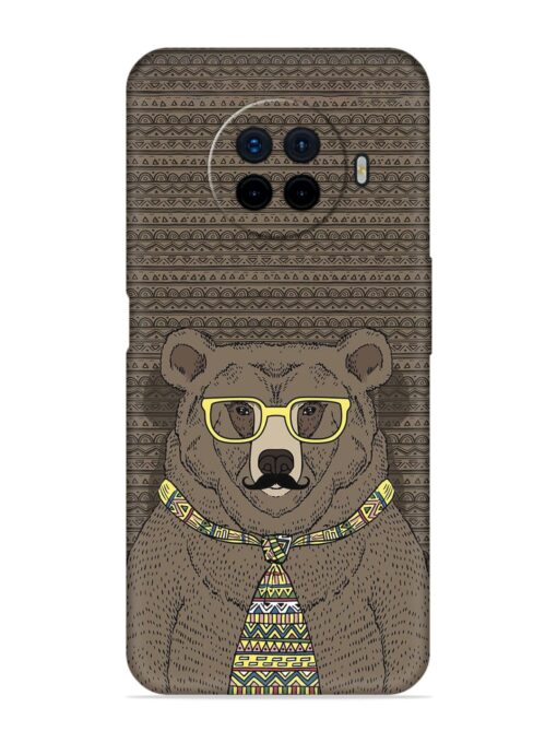 Grizzly Bear Embossed Soft Silicone Case for Oppo Ace 2