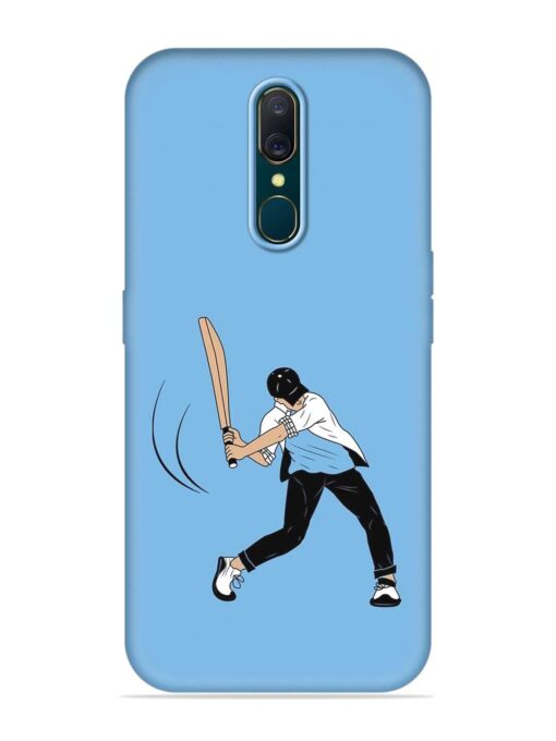 Cricket Gully Boy Embossed Soft Silicone Case for Oppo F11 Zapvi