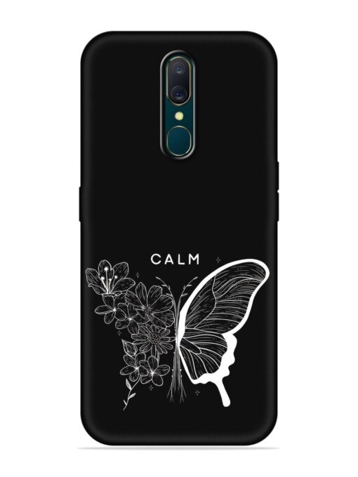 Calm Embossed Soft Silicone Case for Oppo F11 Zapvi