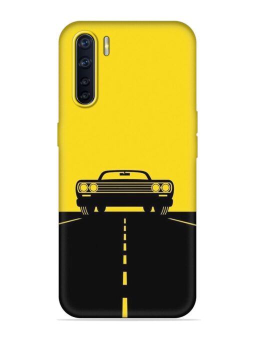 Classic Car Embossed Soft Silicone Case for Oppo F15 Zapvi