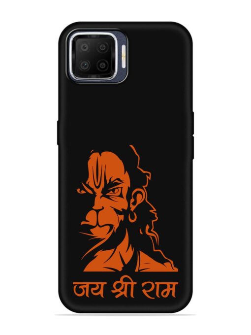 Angry Hanuman Embossed Soft Silicone Case for Oppo F17