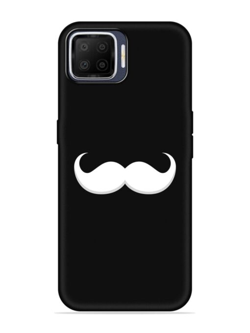 Mustache Vector Embossed Soft Silicone Case for Oppo F17