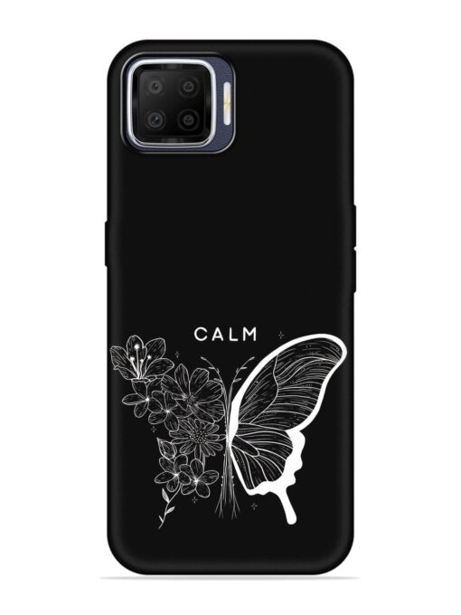 Calm Embossed Soft Silicone Case for Oppo F17