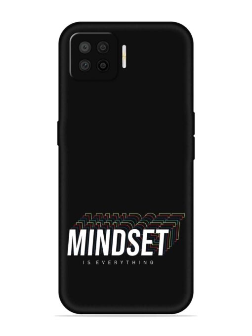 Mindset Everything Slogan Embossed Soft Silicone Case for Oppo F17 Pro Zapvi