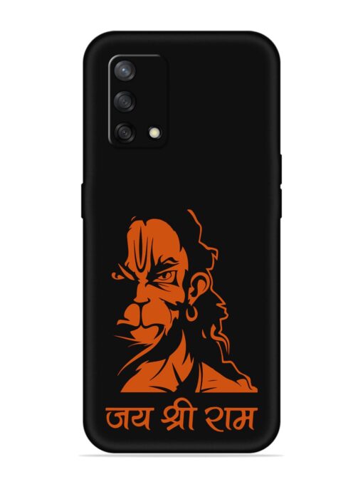 Angry Hanuman Embossed Soft Silicone Case for Oppo F19 Zapvi