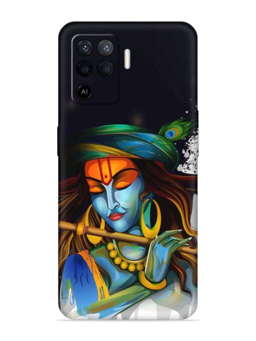 Krishna Art Embossed Soft Silicone Case for Oppo F19 Pro Zapvi