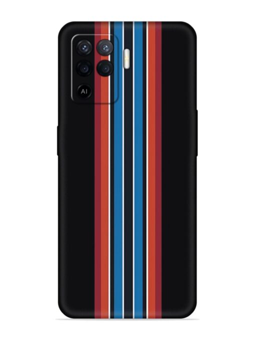 Vertical Strips Embossed Soft Silicone Case for Oppo F19 Pro Zapvi