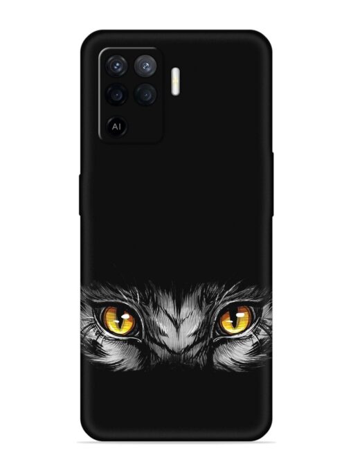 Scary Eye Embossed Soft Silicone Case for Oppo F19 Pro Zapvi