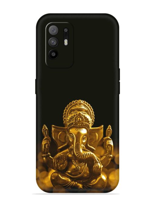 Lord Ganesha Indian Festival Embossed Soft Silicone Case for Oppo F19 Pro Plus Zapvi