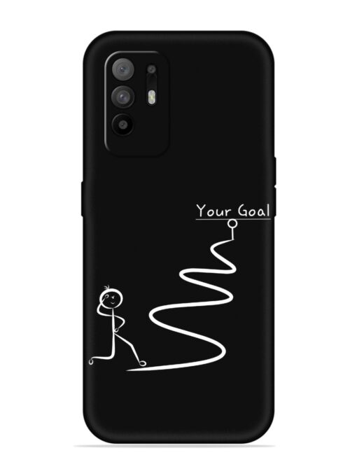 Your Goal Embossed Soft Silicone Case for Oppo F19 Pro Plus