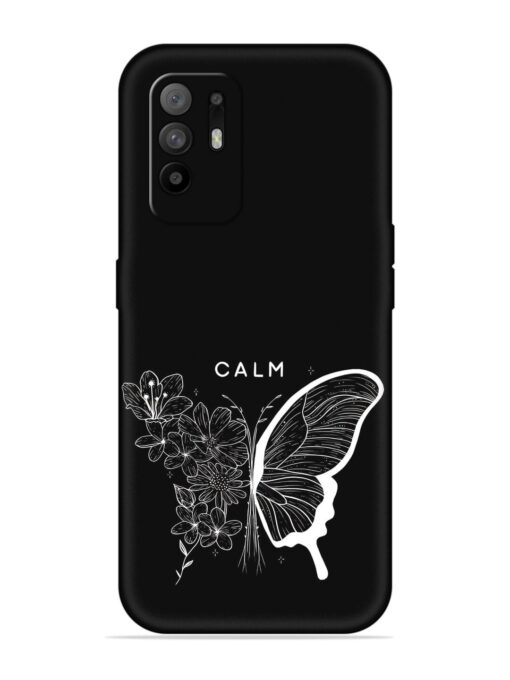 Calm Embossed Soft Silicone Case for Oppo F19 Pro Plus Zapvi