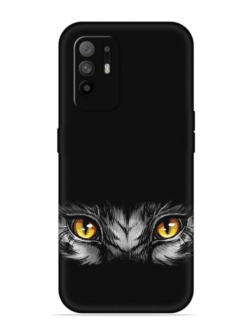 Scary Eye Embossed Soft Silicone Case for Oppo F19 Pro Plus