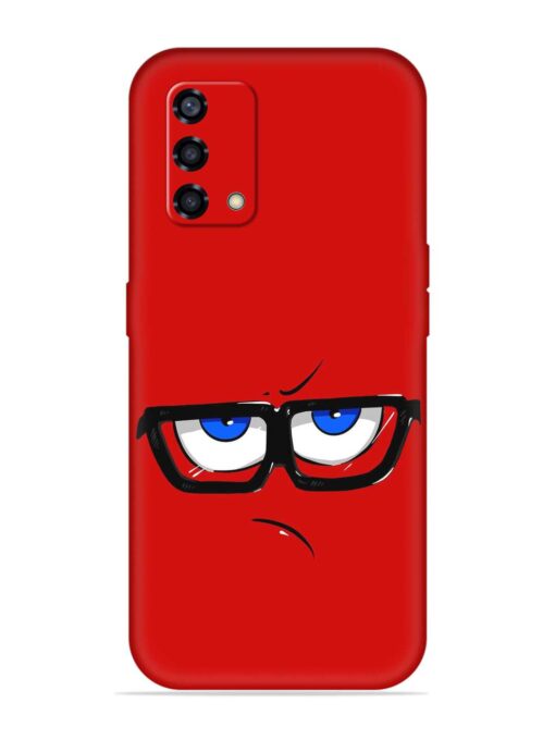 Rad Angry Face Embossed Soft Silicone Case for Oppo F19S