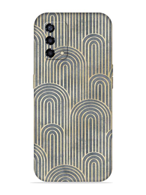 Art Deco Style Embossed Soft Silicone Case for Oppo F19S