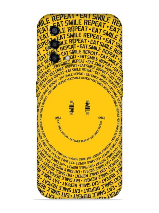 Smiley Embossed Soft Silicone Case for Oppo F19S