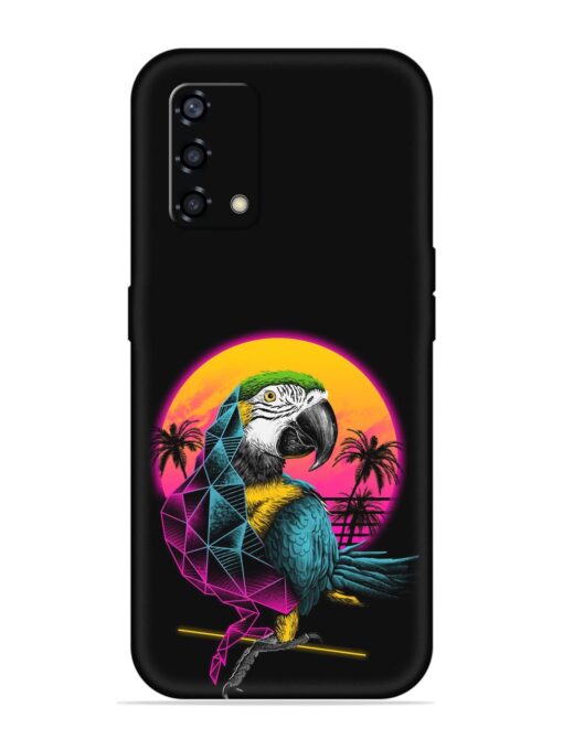 Rad Parrot Embossed Soft Silicone Case for Oppo F19S