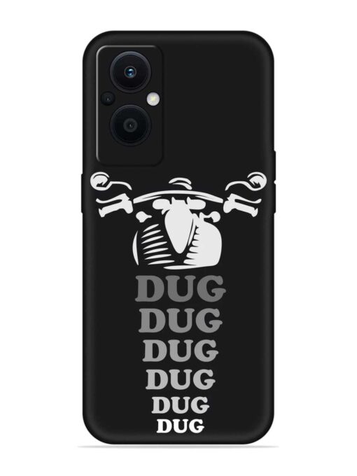 Dug Dug Dug Embossed Soft Silicone Case for Oppo F21 Pro (5G)