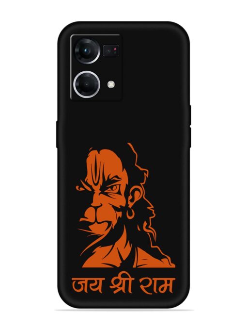 Angry Hanuman Embossed Soft Silicone Case for Oppo F21S Pro (4G) Zapvi