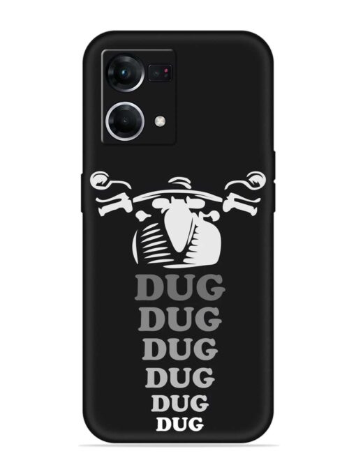 Dug Dug Dug Embossed Soft Silicone Case for Oppo F21S Pro (4G) Zapvi