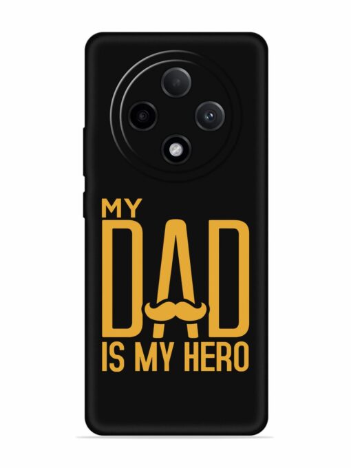 My Dad Is My Hero Embossed Soft Silicone Case for Oppo F27 Pro Plus (5G) Zapvi