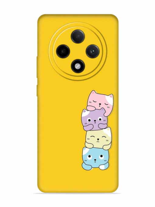 Cartoon Anime Embossed Soft Silicone Case for Oppo F27 Pro Plus (5G) Zapvi