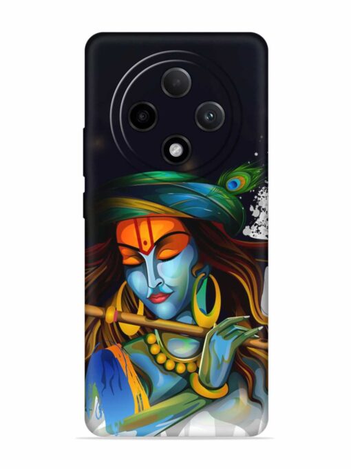 Krishna Art Embossed Soft Silicone Case for Oppo F27 Pro Plus (5G) Zapvi