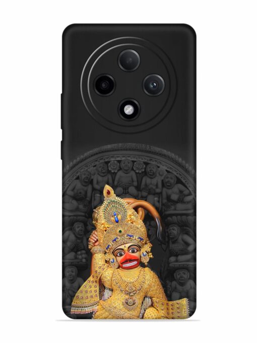 Indian Gold Hanuman Embossed Soft Silicone Case for Oppo F27 Pro Plus (5G)