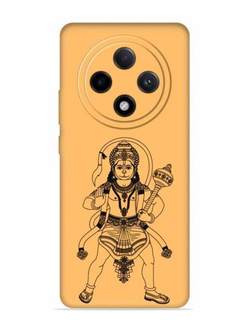 Indian God Hanuman Embossed Soft Silicone Case for Oppo F27 Pro Plus (5G)