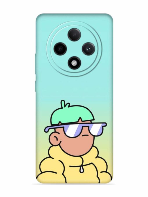 Doodles Cool Character Embossed Soft Silicone Case for Oppo F27 Pro Plus (5G) Zapvi