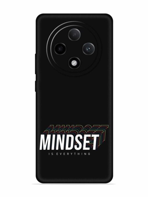 Mindset Everything Slogan Embossed Soft Silicone Case for Oppo F27 Pro Plus (5G) Zapvi