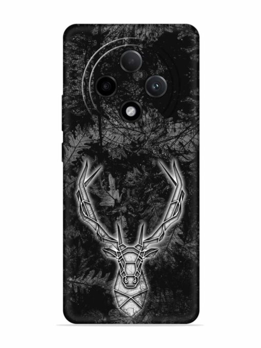 Ancient Deer Embossed Soft Silicone Case for Oppo F27 Pro Plus (5G) Zapvi