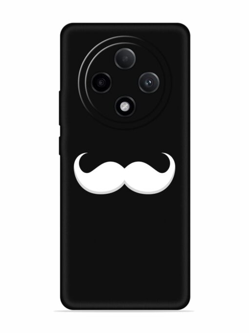 Mustache Vector Embossed Soft Silicone Case for Oppo F27 Pro Plus (5G)