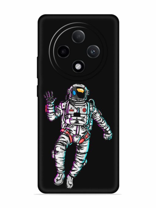 Spaceman Embossed Soft Silicone Case for Oppo F27 Pro Plus (5G) Zapvi