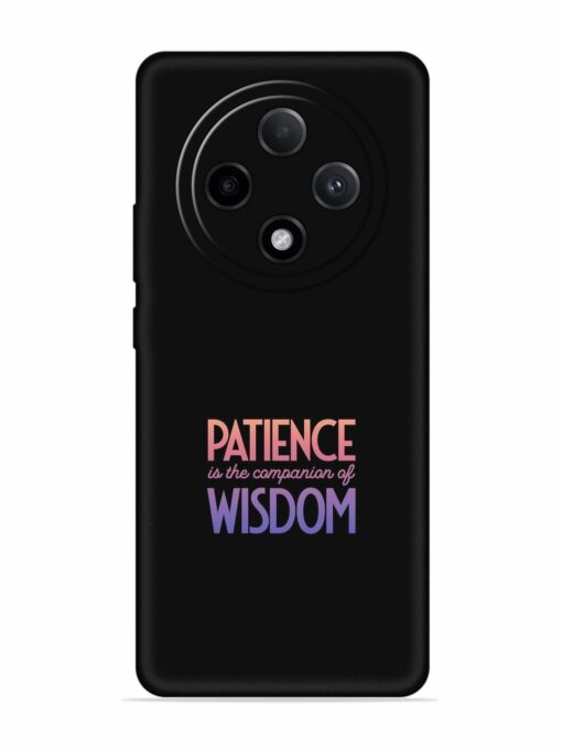 Patience Is The Embossed Soft Silicone Case for Oppo F27 Pro Plus (5G)