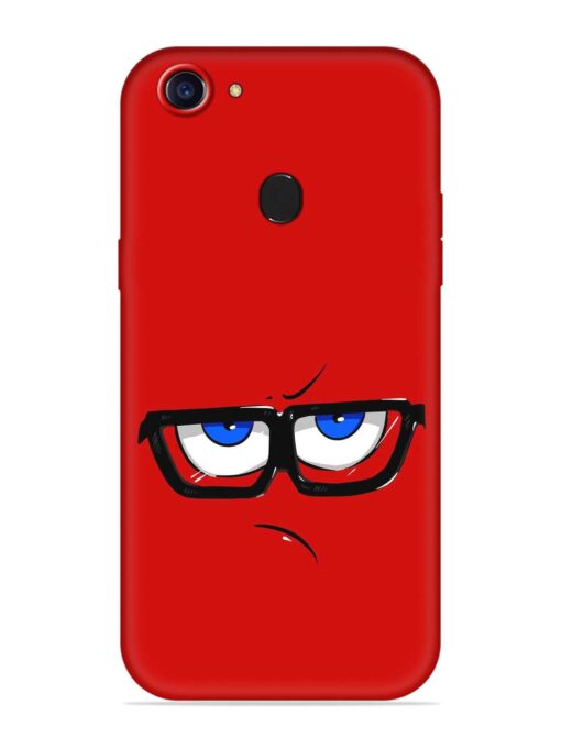 Rad Angry Face Embossed Soft Silicone Case for Oppo F5